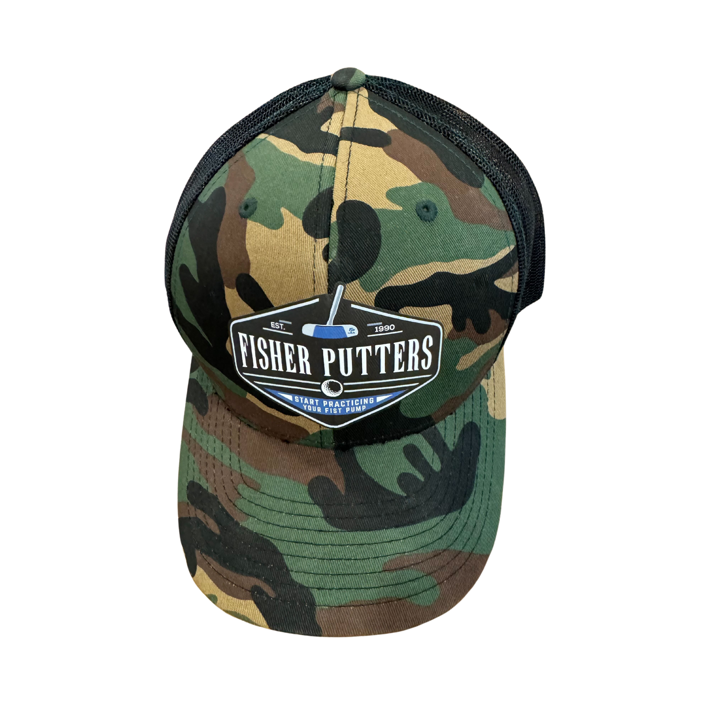 Fisher Putters Hat Camo