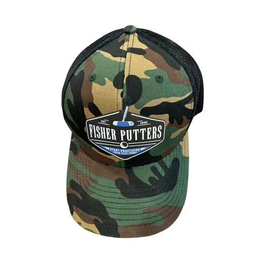 Fisher Putters Hat Camo